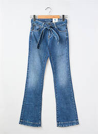 Jean coupe flare stretch taille normale bleu GARCIA femme