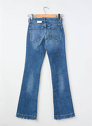 Jean coupe flare stretch taille normale bleu GARCIA femme