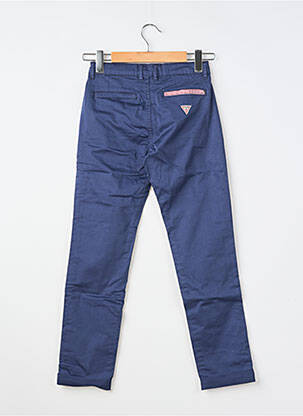 Pantalon chino stretch taille ajustable bleu GUESS fille