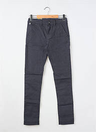 Pantalon chino tissage popeline taille ajustable bleu G STAR fille