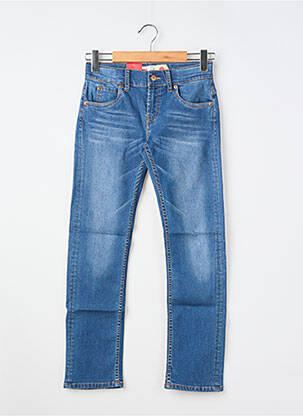 Jeans coupe slim stretch taille ajustable bleu LEVI'S garçon