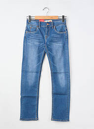 Jeans coupe slim stretch taille ajustable bleu LEVI'S garçon