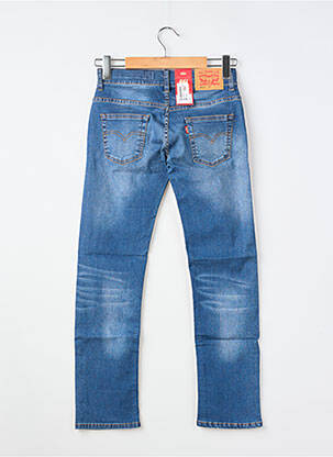 Jeans coupe slim stretch taille ajustable bleu LEVI'S garçon