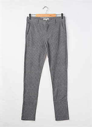 Pantalon chino stretch taille ajustable gris GARCIA fille
