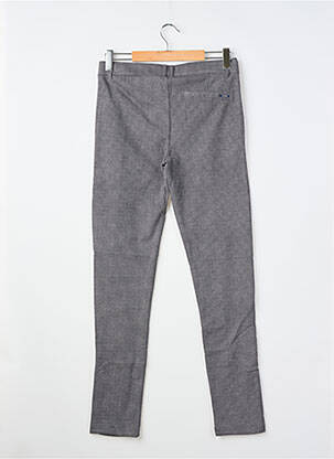 Pantalon chino stretch taille ajustable gris GARCIA fille