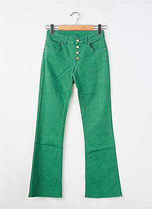 Jean coupe flare stretch taille normale vert LES TROPEZIENNES PAR M.BELARBI femme