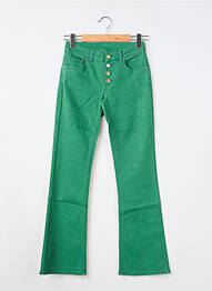 Jean coupe flare stretch taille normale vert LES TROPEZIENNES PAR M.BELARBI femme