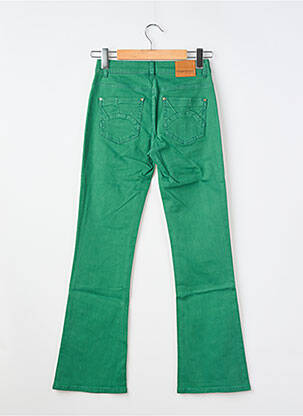 Jean coupe flare stretch taille normale vert LES TROPEZIENNES PAR M.BELARBI femme