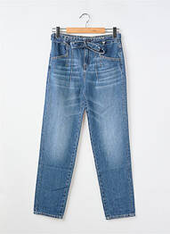 Jeans coupe slim stretch bleu GUESS fille