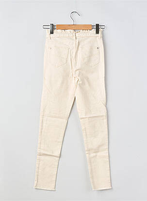 Jeans skinny taille normale taille ajustable beige GARCIA fille