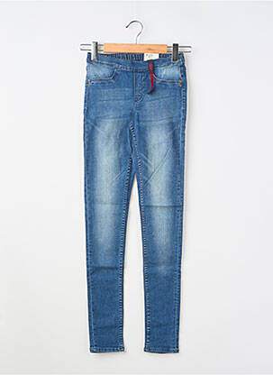 Jeans skinny stretch taille ajustable bleu GARCIA fille