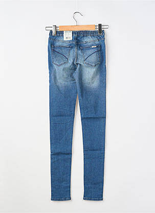 Jeans skinny stretch taille ajustable bleu GARCIA fille