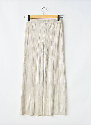 Pantalon large taille normale taille élastique argent GARCIA fille
