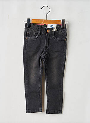 Jeans coupe slim stretch taille ajustable noir GARCIA fille