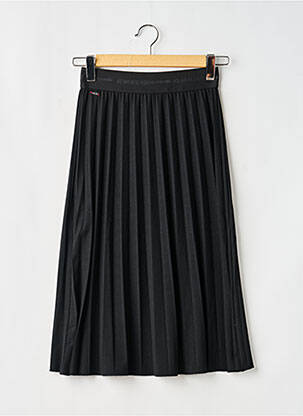 Jupe mi-longue coupe évasée noir STREET ONE femme
