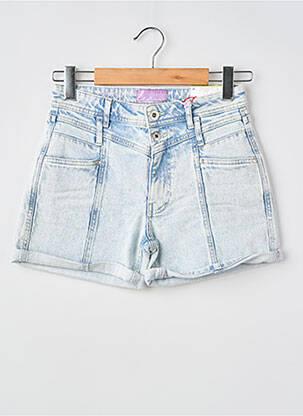 Short tissage denim bleu STREET ONE femme