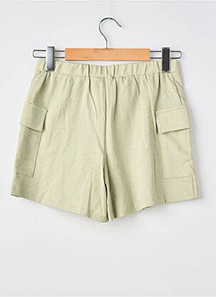 Short poches taille élastique vert GARCIA fille