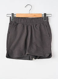 Short poches taille élastique noir GARCIA fille