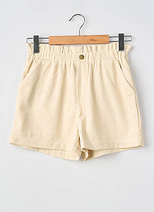 Short poches taille élastique beige MOLLY BRACKEN fille