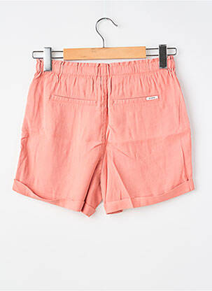 Short poches taille élastique rose GARCIA fille