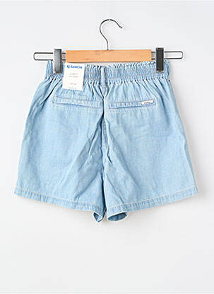Short tissage denim taille élastique bleu GARCIA fille