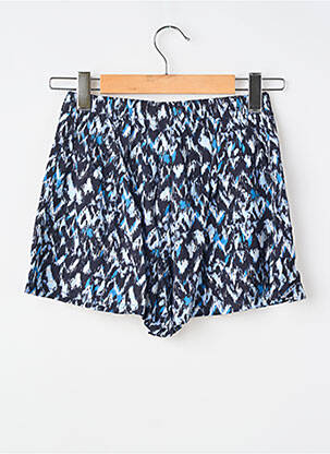 Short coupe droite taille élastique bleu MOLLY BRACKEN fille