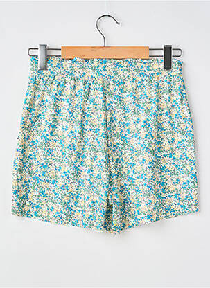 Short taille élastique taille élastique bleu LE TEMPS DES CERISES fille
