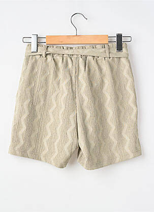 Short taille élastique vert GARCIA femme