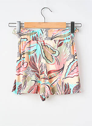 Short poches rose GARCIA fille