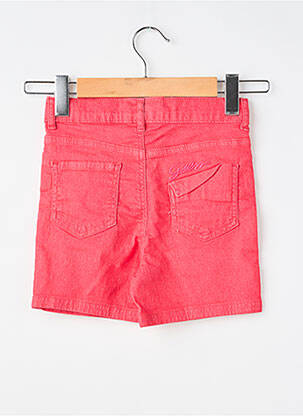 Short stretch taille ajustable rouge GUESS fille