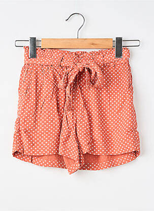 Short taille élastique taille élastique orange GARCIA fille