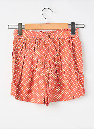 Short taille élastique taille élastique orange GARCIA fille
