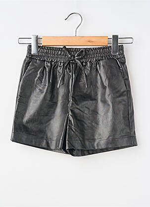 Short fermeture liens à nouer taille élastique noir MOLLY BRACKEN fille