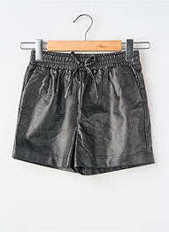 Short fermeture liens à nouer taille élastique noir MOLLY BRACKEN fille