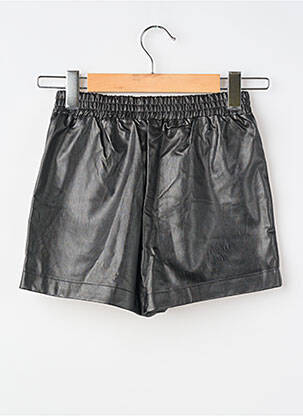 Short fermeture liens à nouer taille élastique noir MOLLY BRACKEN fille