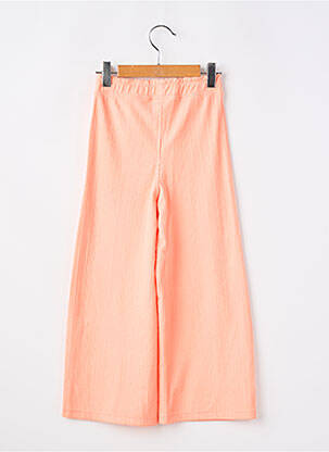 Pantalon large taille normale taille élastique orange GARCIA fille