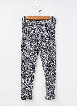 Legging stretch taille élastique bleu IKKS fille