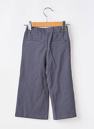 Pantalon large fermeture liens à nouer taille élastique gris GARCIA fille
