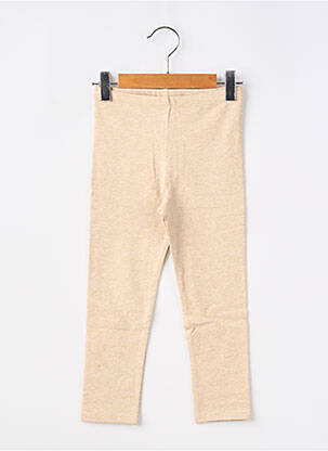 Legging stretch taille ajustable beige MAYORAL fille