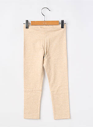 Legging stretch taille ajustable beige MAYORAL fille