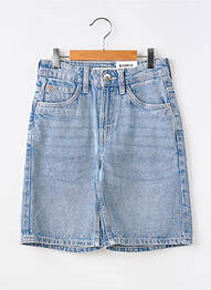 Bermuda stretch taille ajustable bleu GARCIA fille