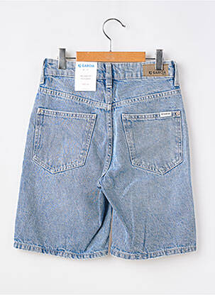 Bermuda stretch taille ajustable bleu GARCIA fille