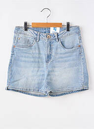 Short stretch taille ajustable bleu GARCIA fille
