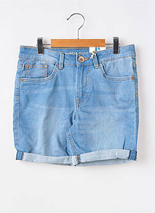Bermuda stretch taille ajustable bleu GARCIA fille