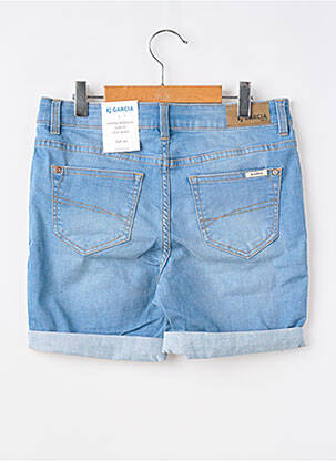 Bermuda stretch taille ajustable bleu GARCIA fille
