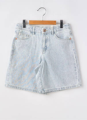 Short stretch taille ajustable bleu GARCIA fille