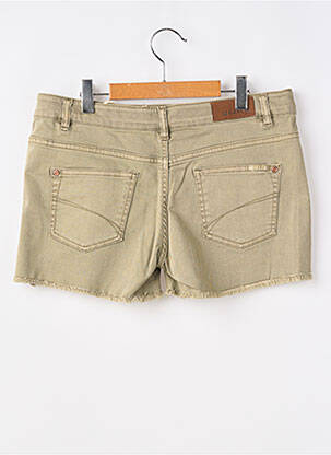 Short stretch taille ajustable vert GARCIA fille