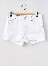 Short stretch taille ajustable blanc G STAR fille