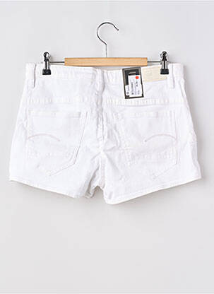 Short stretch taille ajustable blanc G STAR fille