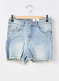 Short stretch taille ajustable bleu GARCIA fille
